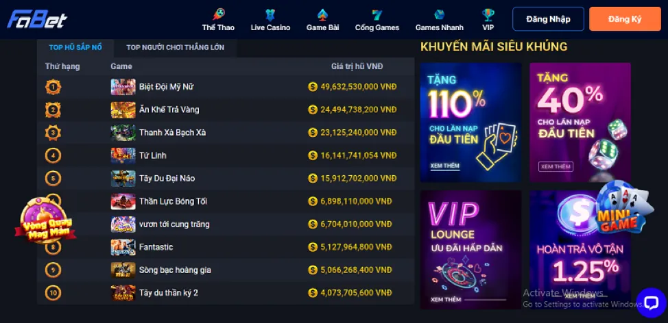 Các phương thức thanh toán được lv88 win hỗ trợ